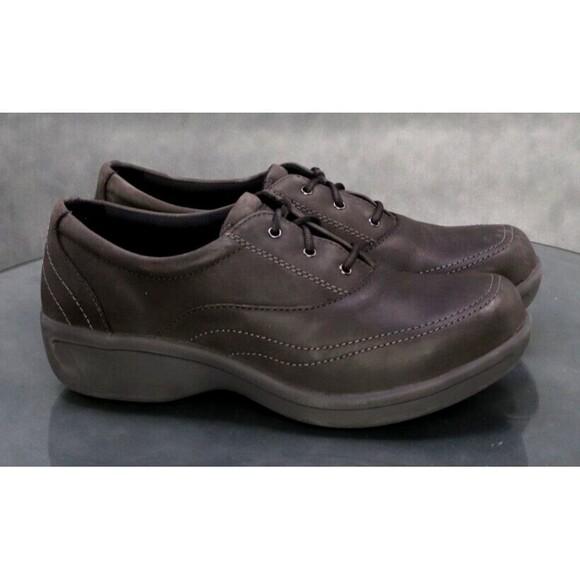 Red Wing Worx Women's Safety Toe Work Shoes Size 7.5 Wide Leather Gray - Picture 4 of 12